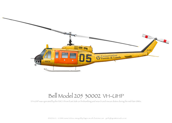Bell Model 205 VH-UHP NSCA