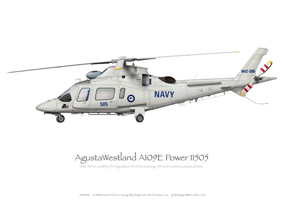 #A109505 AgustaWestland A109E Power N42-505
