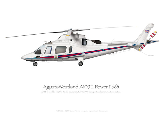 #A109ZR321 AgustaWestland A109E Power ZR321