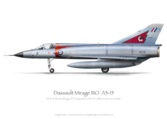 Mirage IIIO A3-15 Bare