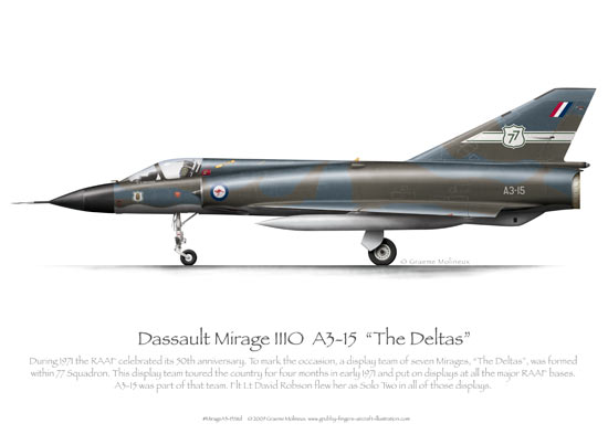 Mirage IIIO A3-15 Standard Camo