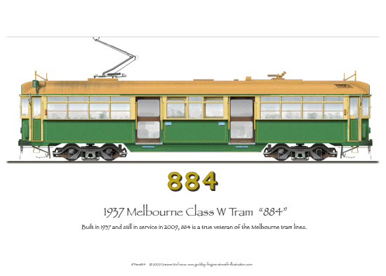 1937 W-Class Melbourne Tram