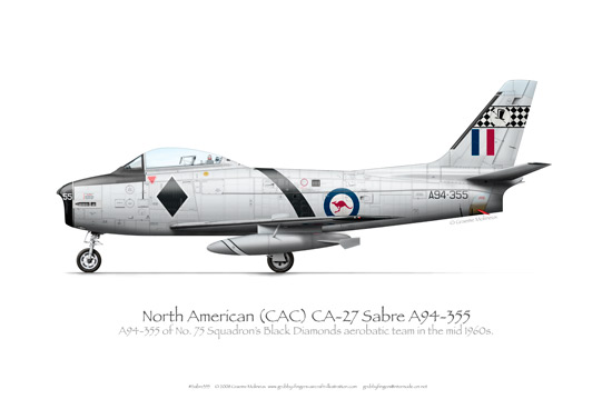#Sabre355 CA-27 Sabre A94-355