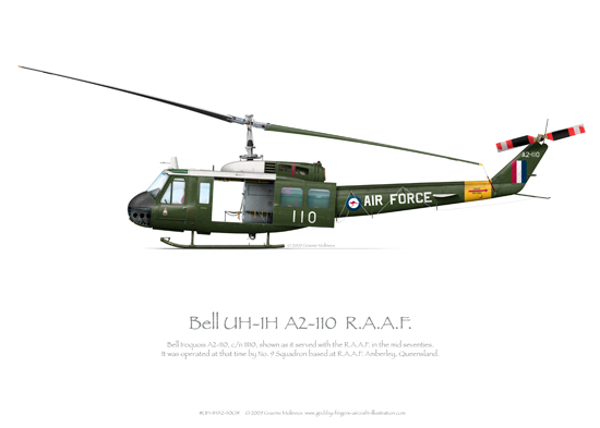 Bell UH-1H Iroquios A2-110