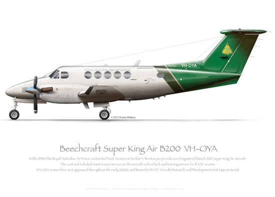 Beechcraft Super King Air Prints