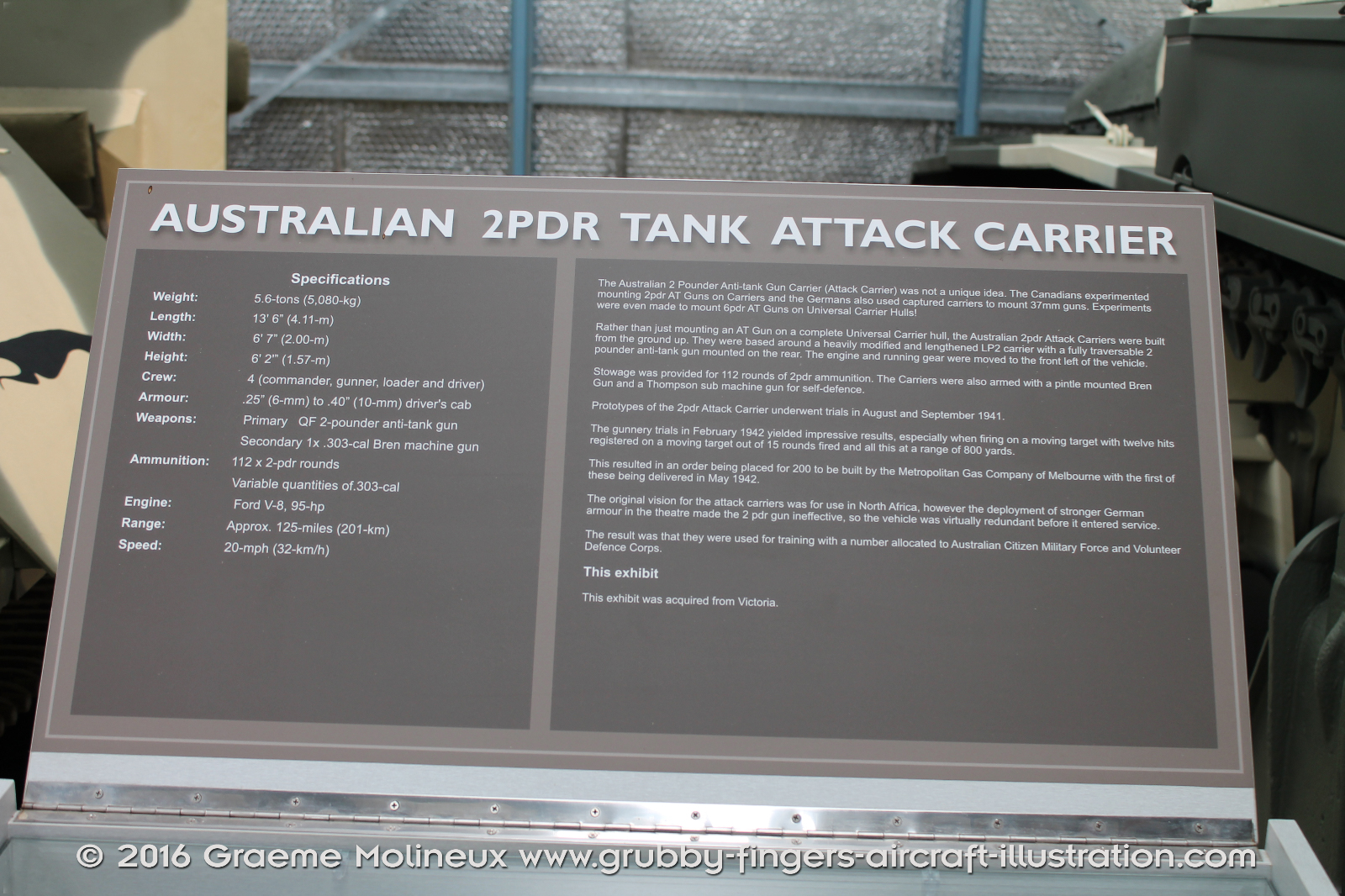 Australian%202PDR%20Tank%20Attack%20Carrier%20Walkaround%206149%20Australian%20Army%20AAAM%20Cairns%202016%2001%20Graeme%20Molineux