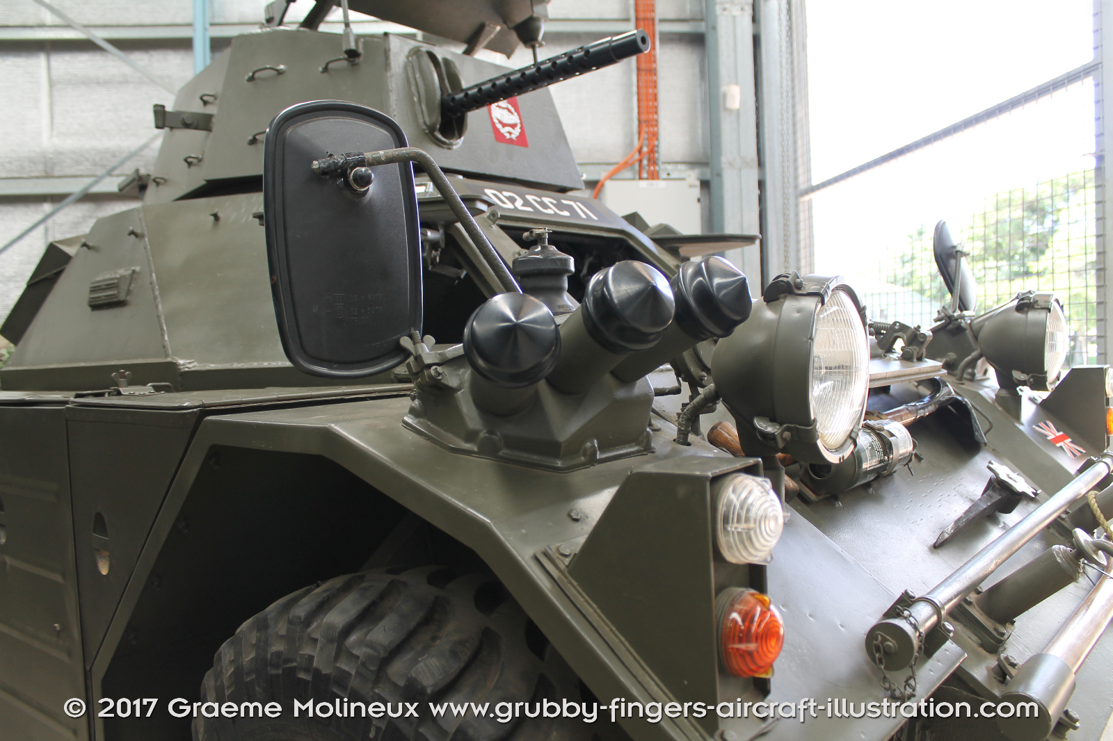 Daimler%20Ferret%20Scout%20Car%20MkII%20Walkaround%2002%20CC%2071%20British%20Army%20AAAM%202016%2045%20Graeme%20Molineux