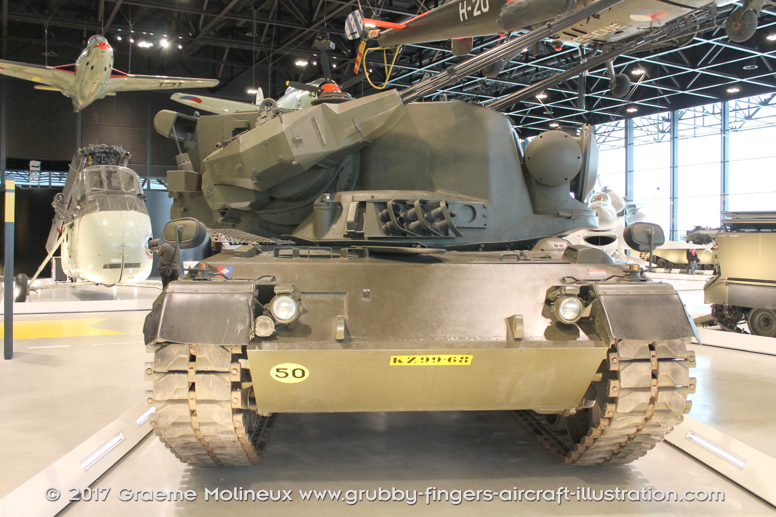 Flakpanzer%20Gepard%20AAA%20Tank%20Walkaround%20KZ9968%20Netherlands%202015%2003%20Graeme%20Molineux