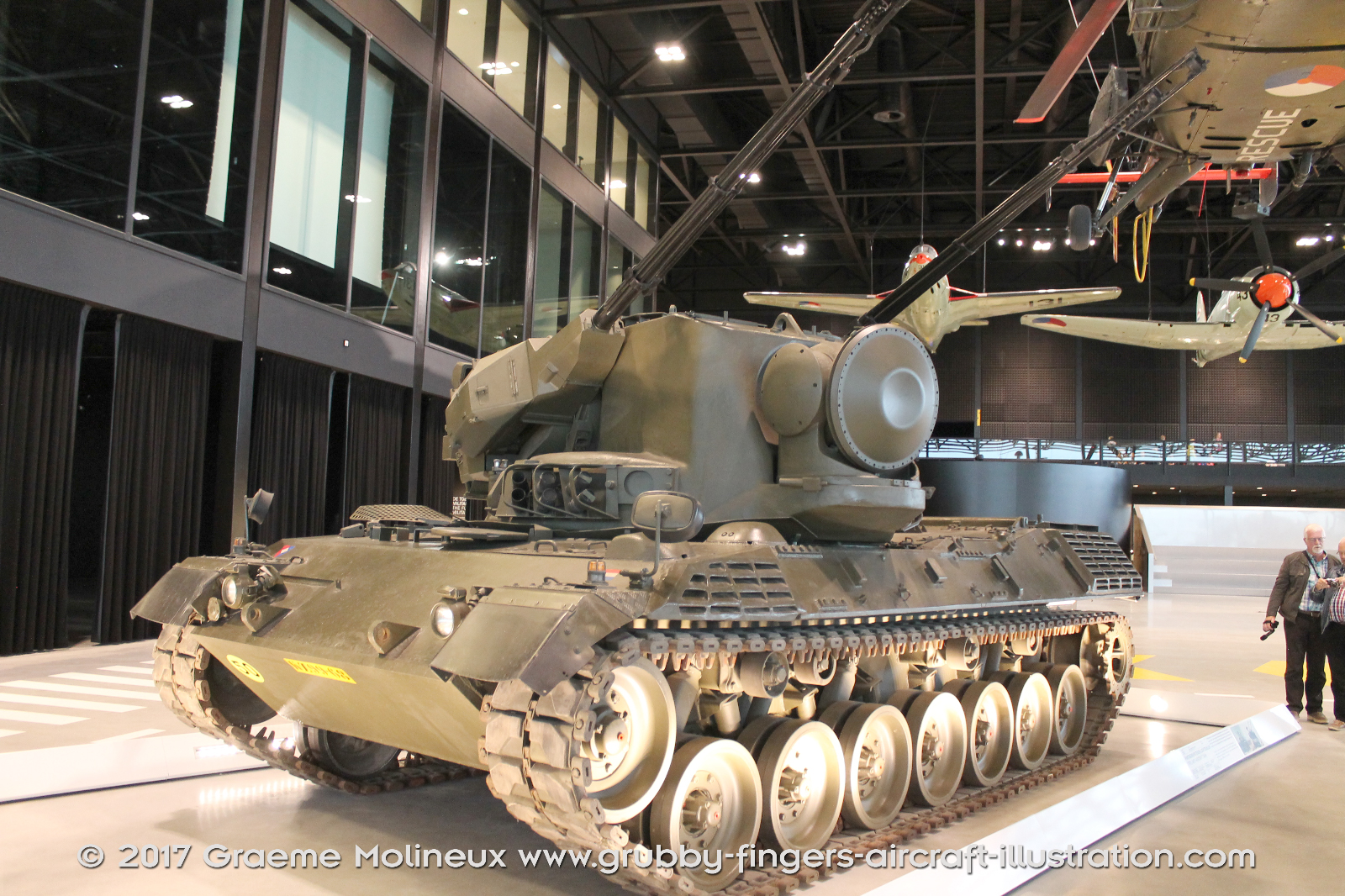 Flakpanzer%20Gepard%20AAA%20Tank%20Walkaround%20KZ9968%20Netherlands%202015%2004%20Graeme%20Molineux